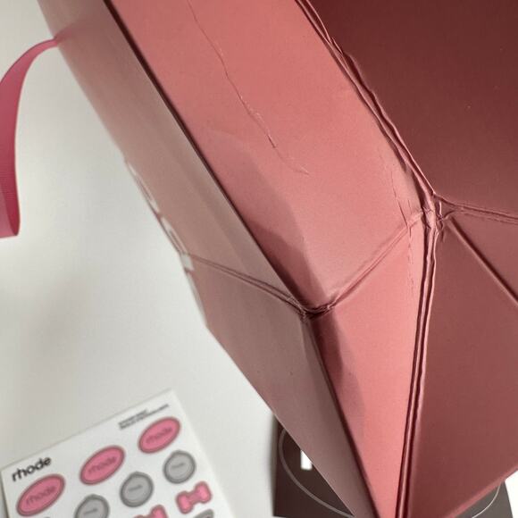 Rhode Sugar Cookie Peptide Lip Tint Gift Set Stickers and Bag LA Popup Brand New - Picture 2 of 16